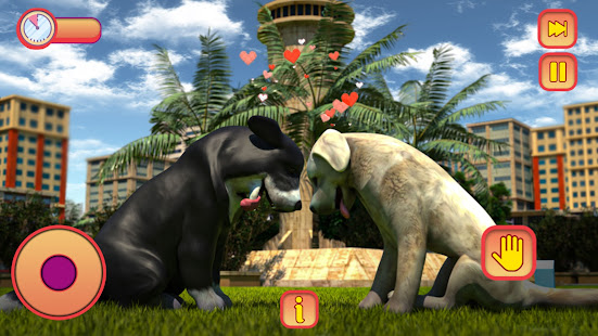 Virtual Dog Simulator Games-Cute puppy Pet Daycare Varies with device APK screenshots 8