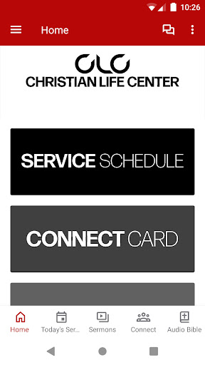 Android application Christian Life Center Utah screenshort