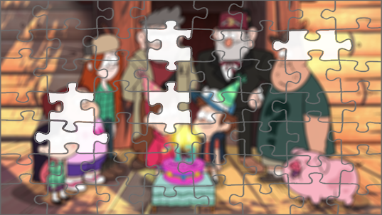 Gravity Falls Game Puzzle