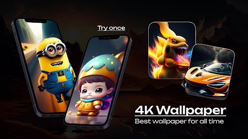 Android application Ai 4k wallpapers & backgrounds screenshort