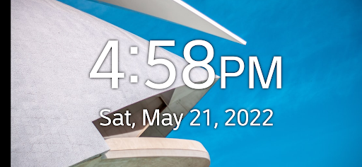 Beauty Clock Screen 2