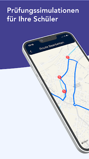 Android application Fahrprüfer Create screenshort