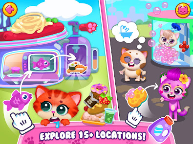 Screenshot 22 Little Kitty Town - Cat World android