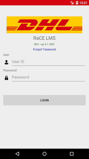 Android application RaCE LMS screenshort