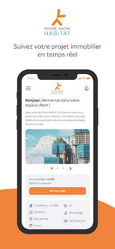 Android application RSH Espace Client screenshort
