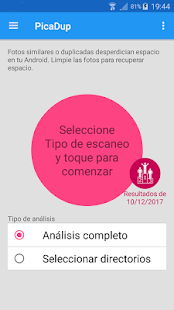Vista previa de la aplicación