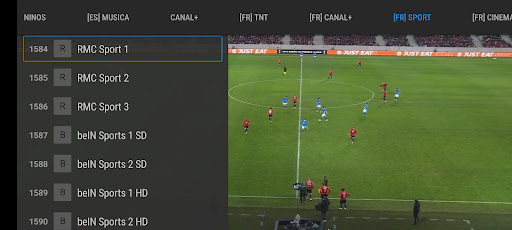 SUP IPTV PLAYER Screen 3