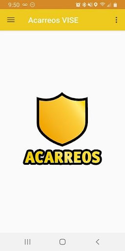 Android application Acarreos VISE screenshort