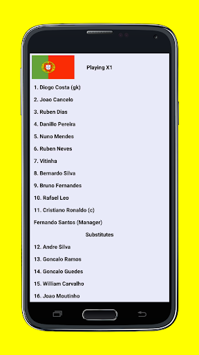 Pick Your Football Team Screen 3