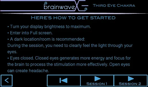 BrainwaveX 제 3의 눈 차크라 Pro