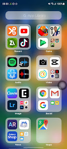 Screenshot 6 Lanzador iOS 17 android