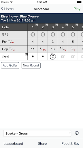 Eisenhower Golf Club Screen 3