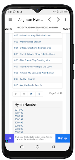 Great Anglican Hymns Screen 3