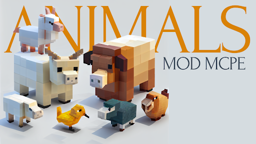 Android application Animals mod for Minecraft MCPE screenshort