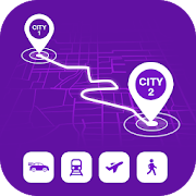 Find Distance Between Cities 1.4 Icon