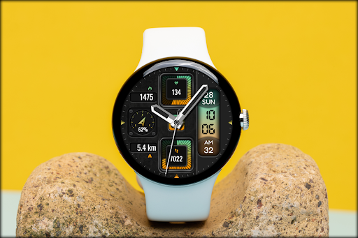 Hybrid NERDIN URX18 Watch face screenshot 4