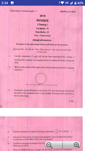 COHSEM PREVIOUS QUESTION PAPER 2019 SCIENCE