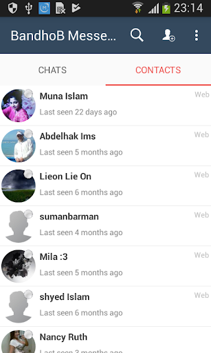 Android application Social Media BandhoB To Flirt screenshort