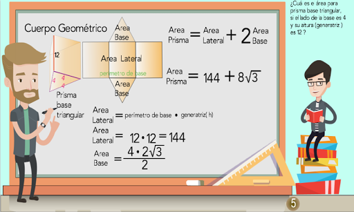 Áreas Prismas y pirámides