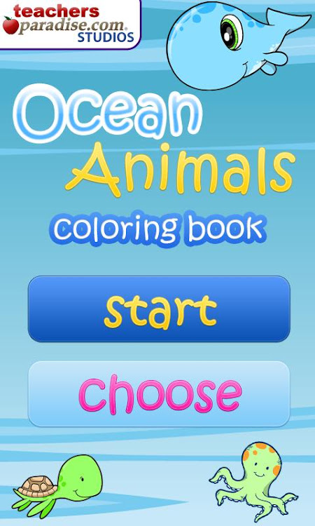 Ocean Animals Coloring Book - 10 - (Android)
