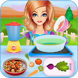 Natural farm cooking icon