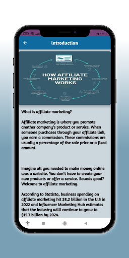 Learn Affiliate Marketing Screen 3