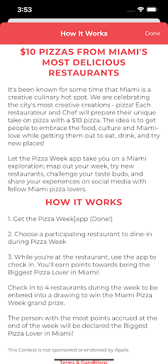 Miami New Times Pizza Week Screen 2