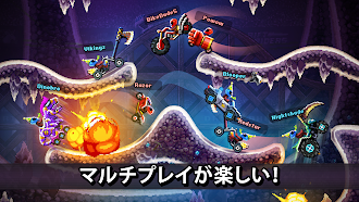Game screenshot ドライブアヘッド！・人気カーバトルゲーム mod apk