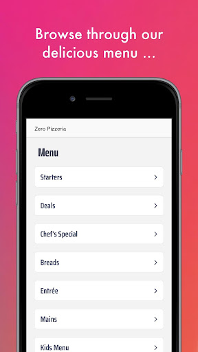ZERO PIZZERIA Screen 2