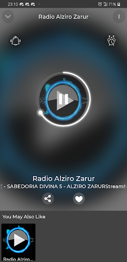 Android application US Radio Alziro Zarur App Onli screenshort
