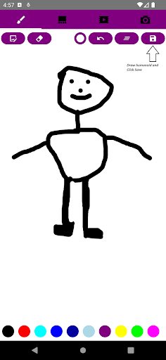 Android application Drawings Animate screenshort