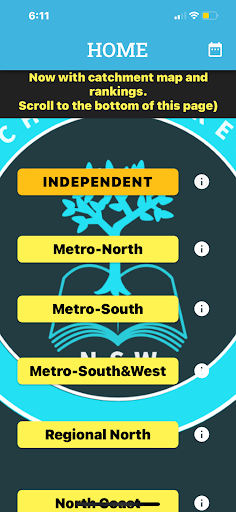 NSW Schools Directory Screen 3
