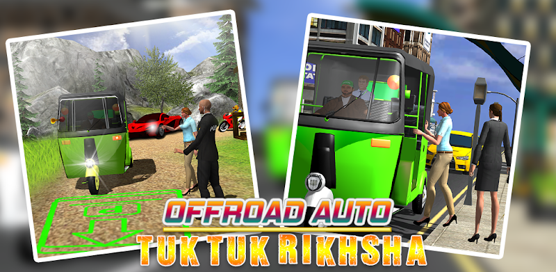 Auto rickshaw driving game 3D