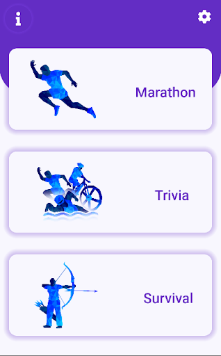 Android application Euro Quiz screenshort