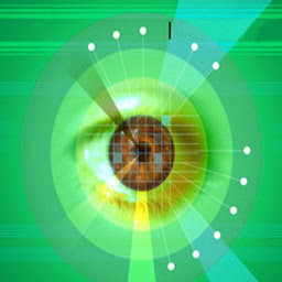 图标图片“Eye retina test”