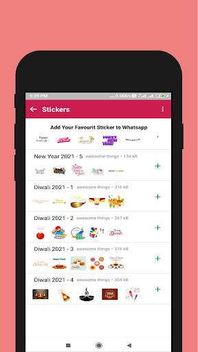Joyful New Year Stickers 2024 Screen 3