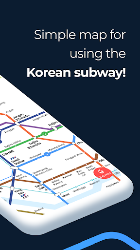 Korea Subway Map Screen 2