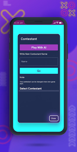Android application Digital Tic Tac Toe OX Game 2P screenshort