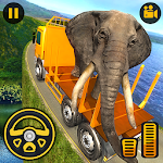 Cover Image of Download Offroad Wild Animal Truck Driv  APK