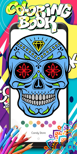 Download Download Skull Coloring Book Free For Android Skull Coloring Book Apk Download Steprimo Com
