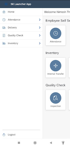 SK Cold Storage Launchpad Screen 2