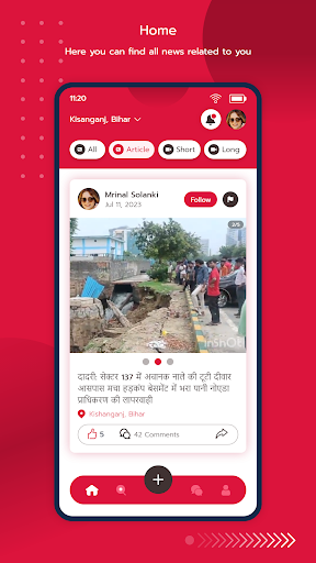 Android application KDB LIVE - Local News Video screenshort