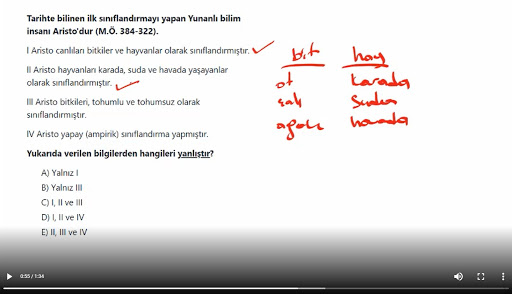 OGM Materyal Soru Bankası screenshot 23