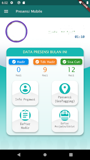 Presensi Screen 2