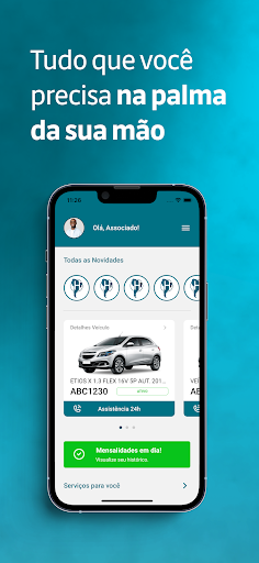 Android application Hemissul Clube de Benefícios screenshort
