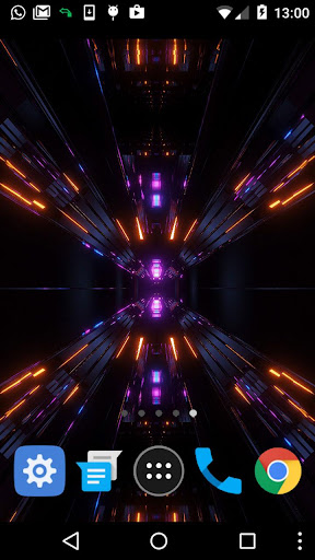 3d tunnel wallpaper Screen 2