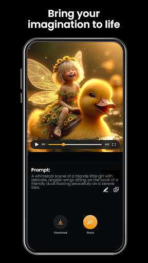 Screenshot of AI Video Generator Serda