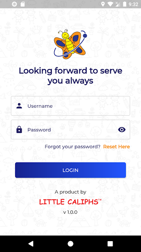 ORBIT4LC - Parent App Screen 2