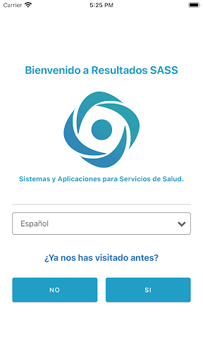 Android application Resultados SASS screenshort