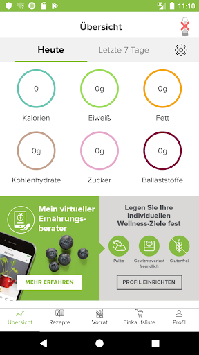 Android application NutriBullet Balance DE screenshort